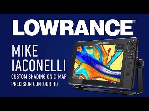 how mike iaconelli used c-map precision contour hd in the bassmaster classic  lowrance