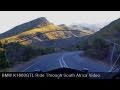 BMW K1600GTL Ride Through South Africa