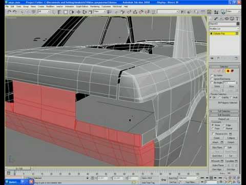 Как в 3d max сделать модель машины