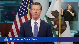 WATCH: California governor gives coronavirus update -- April 1, 2020