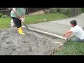 How to Pour a Concrete Driveway
