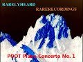 Piano Concerto No. 1 - Marcel Poot - 1960