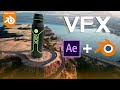 VFX IN BLENDER USING AFTER  EFFECT