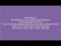 Ray J ft. Bobby Brackins - I Hit It First - (LYRICS)
