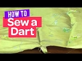 How to sew a dart