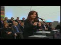 14 de AGO. Presentación del Programa Agrovalor en Tecnópolis. Cristina Fernández