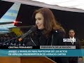 Cristina llegó a Paraguay para asistir a la asunción del nuevo presidente Cartes