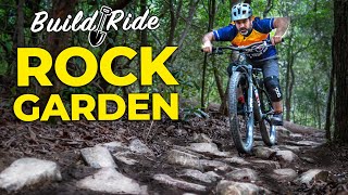 Building &amp; Riding a Gnarly Backyard Rock Garden