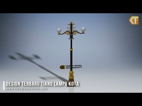 6 Model Tiang Lampu Antik
