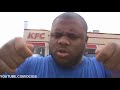 BLACK MAN ANGRY AT KFC @siggas