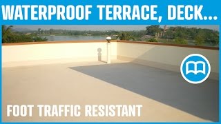 rooftop deck coating