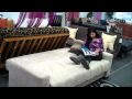 The Futon Shop - Peru Sofa Bed Demo