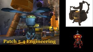 World of Warcraft Patch 5.4 PTR: Engineering Changes