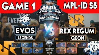 GAME 1 - RRQ vs EVOS LEGENDS | MPL GRAND FINALS