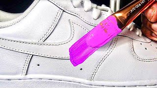 How To Customize Air Force 1&#39;s! 🎨👟 + Giveaway | Xavier Kickz