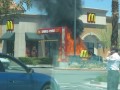 Truck EXPLOSION at McDonald's