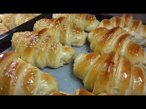 كرواسون اسهل و اسرع و انجح طريقة لعمل الكرواسون باقل نسبة دهون مضمونة 100 % مع رباح ( الحلقة 203 ) - حواء توداي