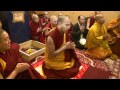 HH Karmapa making offerings at Mahabodhi Stupa
