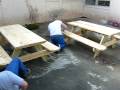 Picnic Table Building Race!