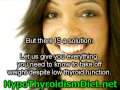 Hypothyroidism Diet - A Natural Hypothyroid Diet