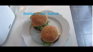 Bakken met Sanne: vegetarische hamburgers