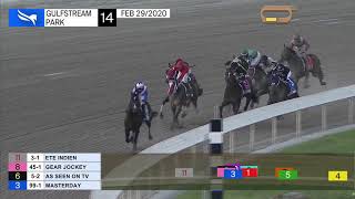 Gulfstream Park February 29, 2020 Race 14" aria-describedby="description-id-489728