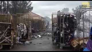 Laundry fire in Faversham