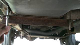 Replacing Gas Tank Straps -- Write Up & Pics