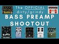 I tried the BEST bass preamp pedals so you don't have to! Tech 21, Darkglass, Aguilar and more!
