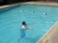 Throwing me in the pool