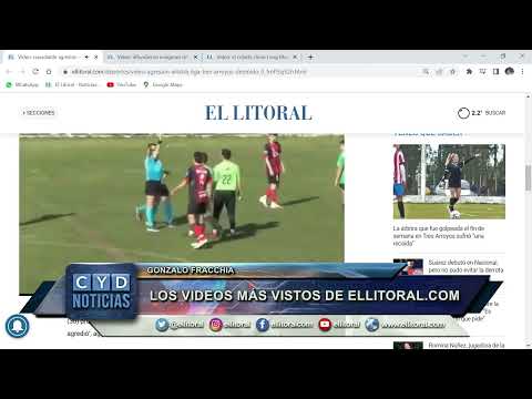 LOS VIDEOS MÃ�S VISTOS DE ELLITORAL.COM