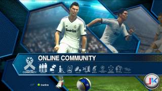 PES 2013 First Demo - All menu mode preview