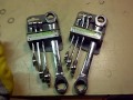 4 Piece Ratcheting Box End Set vs 5 Piece Flex-Head Combo Wrench Set 02