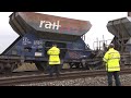 Goederentrein ontspoord in Borne