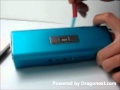 [Dragonext.com] Portable Rechargeable Mini Hi Fi Speaker Mp3 Player Fm Radio For Usb Micro Sd Card