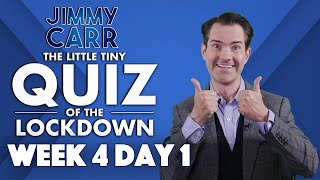 The Little Tiny Quiz Of The Lockdown | WEEK 4 DAY 1 | Jimmy Carr