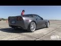 ZR1 running the Texas Mile