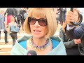 Anna Wintour interview at Burberry show: American Vogue editor on how to feel good about yourself