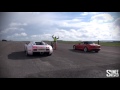 Jaguar F Type V6 S vs Bugatti Veyron - Drag Race!