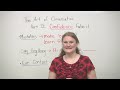 Conversation Skills - Speak with confidence
