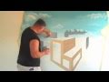 Boys Bedroom Mural Iron Man