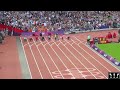 Usain Bolt London Olympics 2012 Men's 100 metre Semi Finals Heat 2