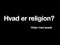 Hvad er religion?