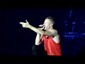 Macklemore talks to the fans (Zurich Switzerland)