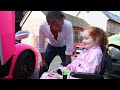 Richard Hammond grants Emilia's Rays of Sunshine wish to go in a pink Lamborghini!