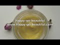 Golden face cream with wheat germ and rose oil