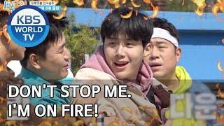 Don&#39;t stop me. I&#39;m on FIRE! [2 Days &amp; 1 Night Season 4/ENG/2020.04.05]