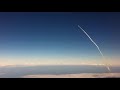 Space Shuttle Launch: Viewed From an Airplane