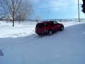 2001 Ford Escape in the snow