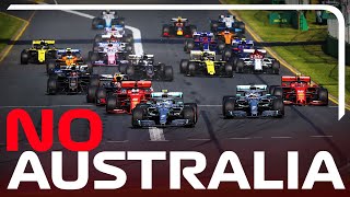 F1 2020 AUSTRALIAN GRAND PRIX CANCELLED